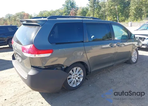 2011 Toyota Sienna Le из США, поврежденный, VIN 5TDJK3DCXBS016789